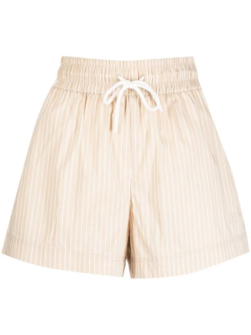 FRAME Shorts mit Kordelzug - Nude von FRAME