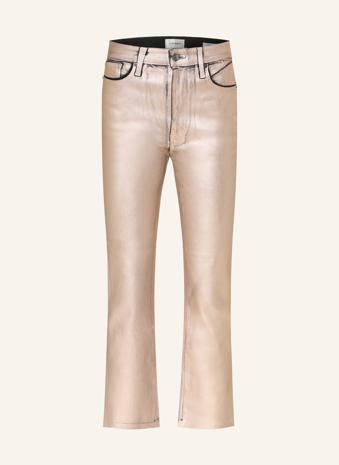Frame Cropped Jeans The Reboot Crop gold von FRAME