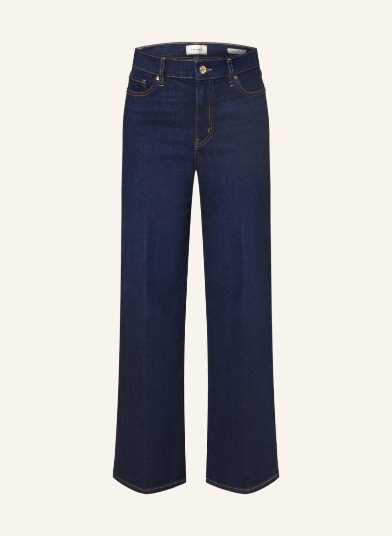 Frame Straight Jeans Le Slim Palazzo blau von FRAME