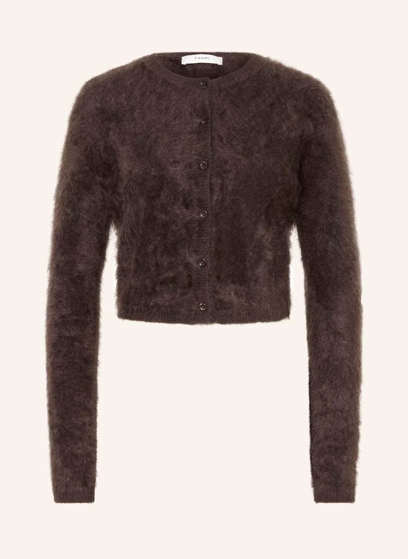 Frame Strickjacke Aus Cashmere braun von FRAME