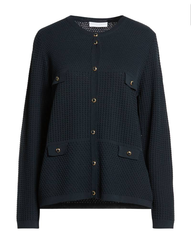 FRANCESCA MERCURIALI Strickjacke Damen Marineblau FRANCESCA MERCURIALI Strickjacke Damen Marineblau von FRANCESCA MERCURIALI