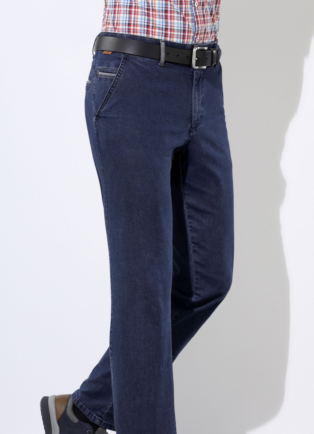 "Francesco Botti"-Jeans in 3 Farben, Dunkelblau, Größe 24 von FRANCESCO BOTTI