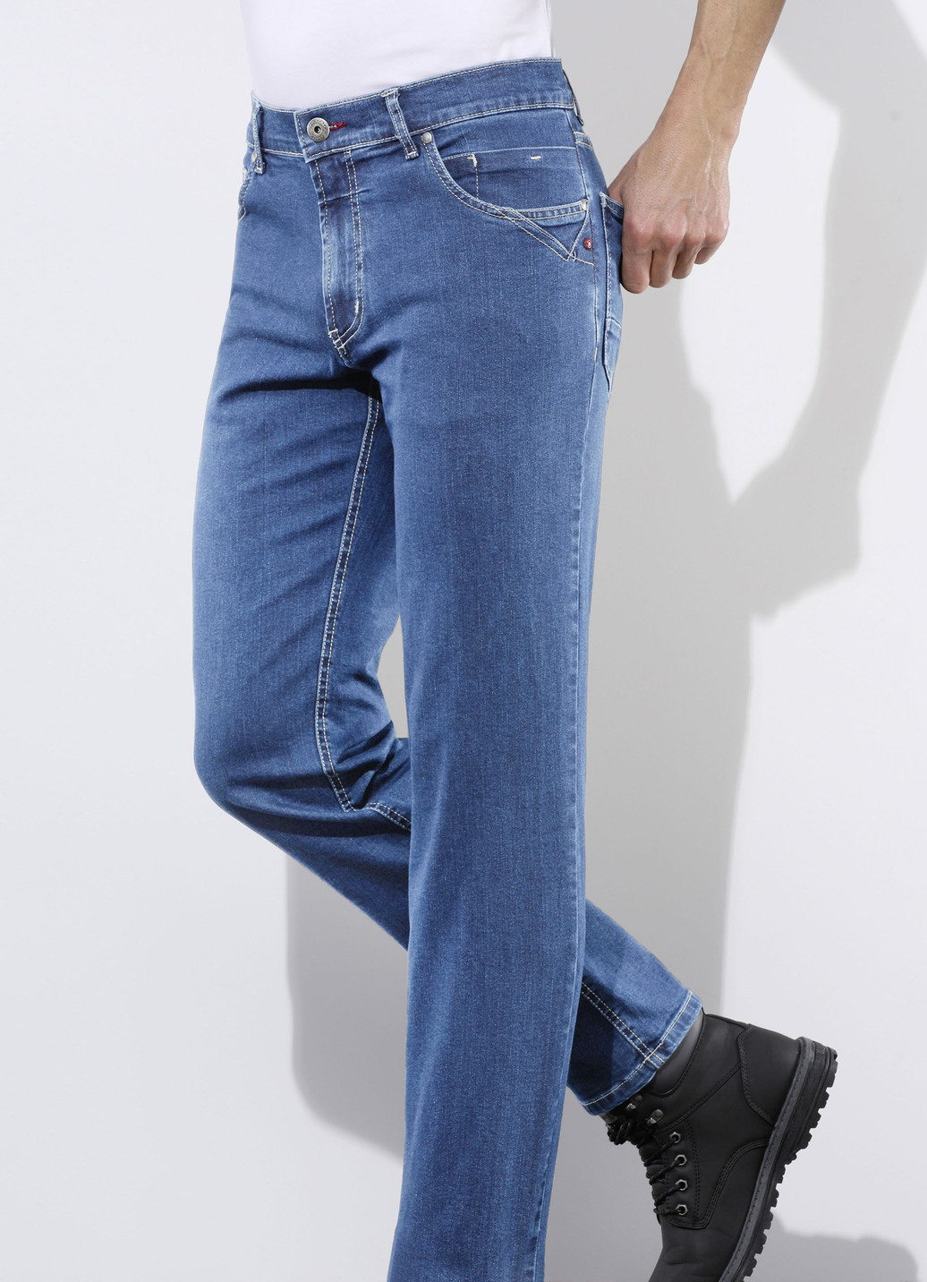 "Francesco Botti"-Jeans in 3 Farben, Helljeans, Größe 27 von FRANCESCO BOTTI