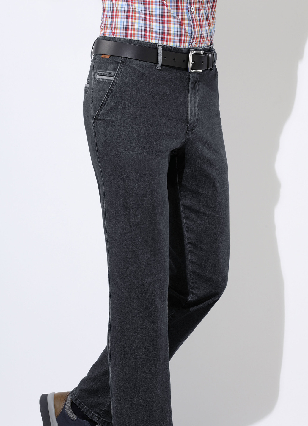 "Francesco Botti"-Jeans in 3 Farben, Schwarz, Größe 24 von FRANCESCO BOTTI