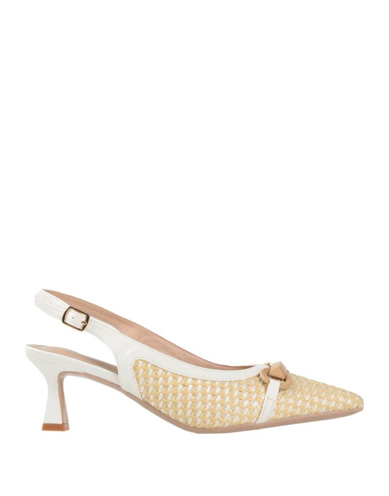 FRANCESCO MILANO Pumps Damen Beige von FRANCESCO MILANO