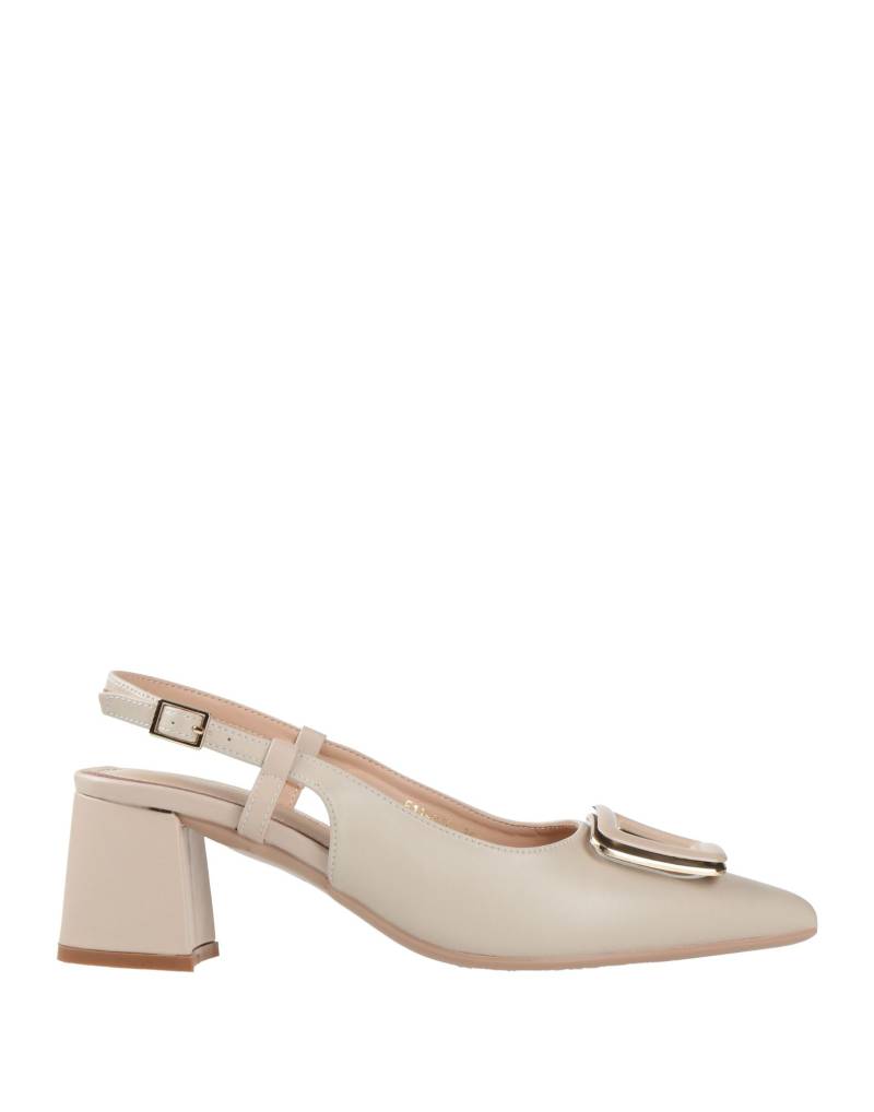 FRANCESCO MILANO Pumps Damen Beige von FRANCESCO MILANO