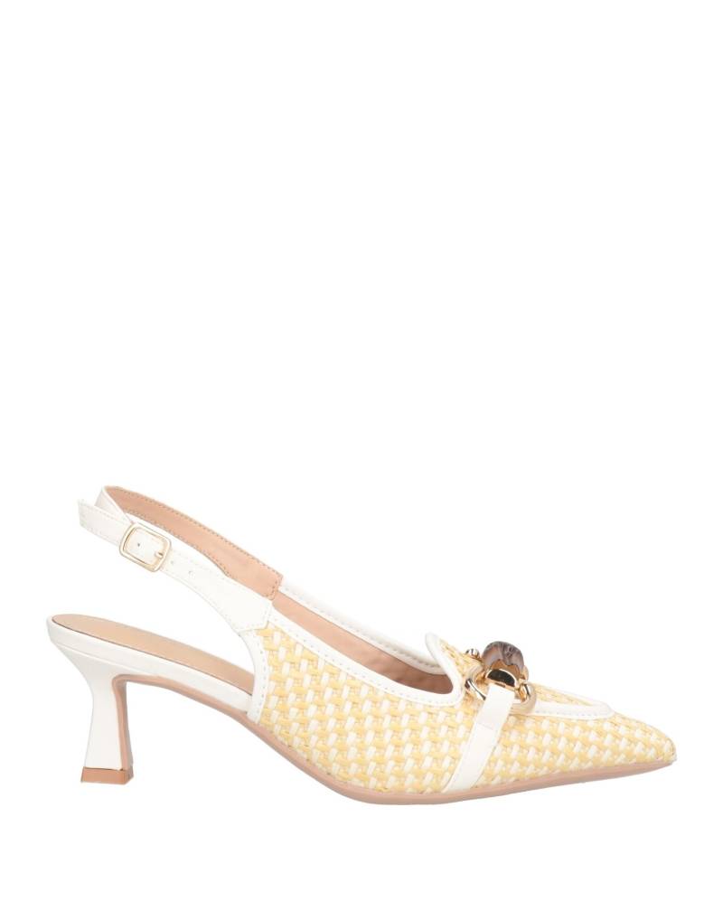 FRANCESCO MILANO Pumps Damen Beige von FRANCESCO MILANO