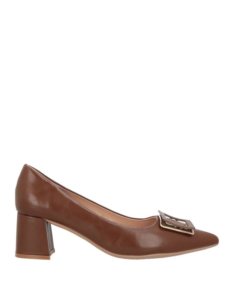 FRANCESCO MILANO Pumps Damen Braun von FRANCESCO MILANO