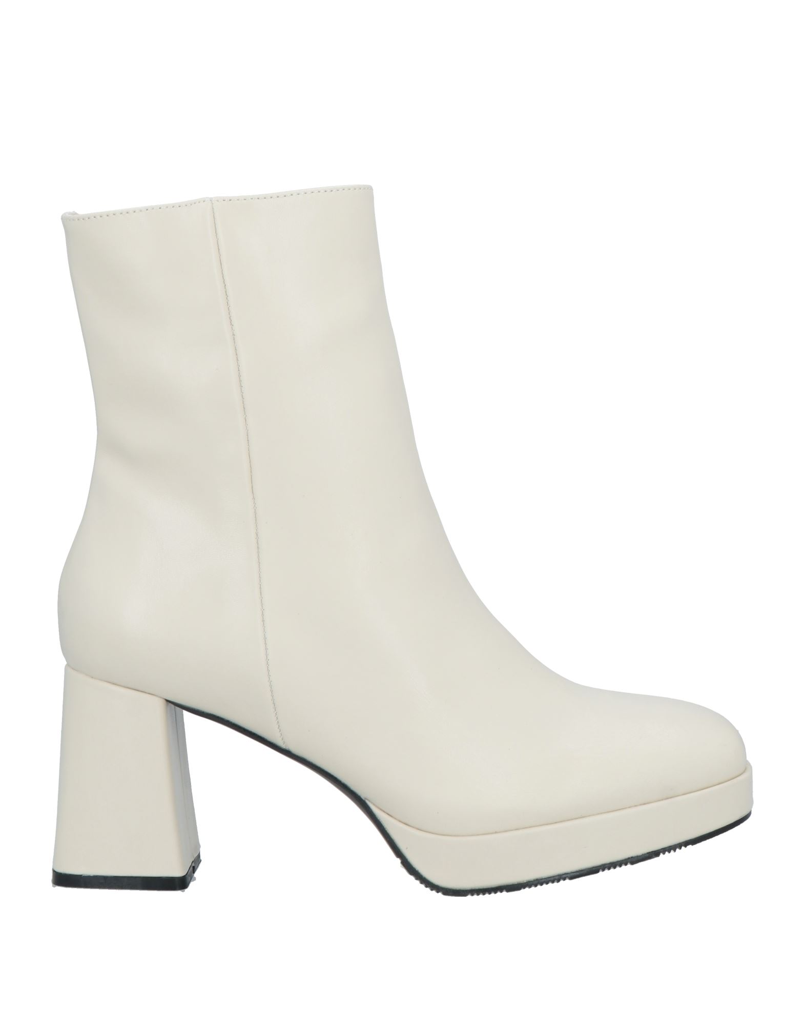 FRANCESCO MILANO Stiefelette Damen Off white von FRANCESCO MILANO