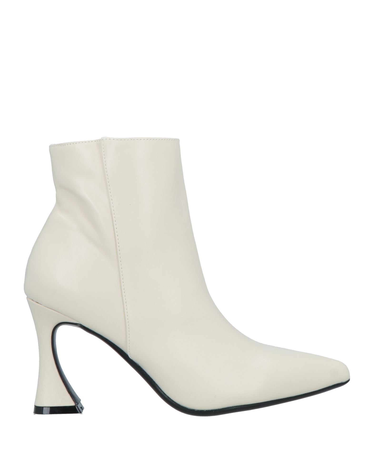 FRANCESCO MILANO Stiefelette Damen Off white von FRANCESCO MILANO