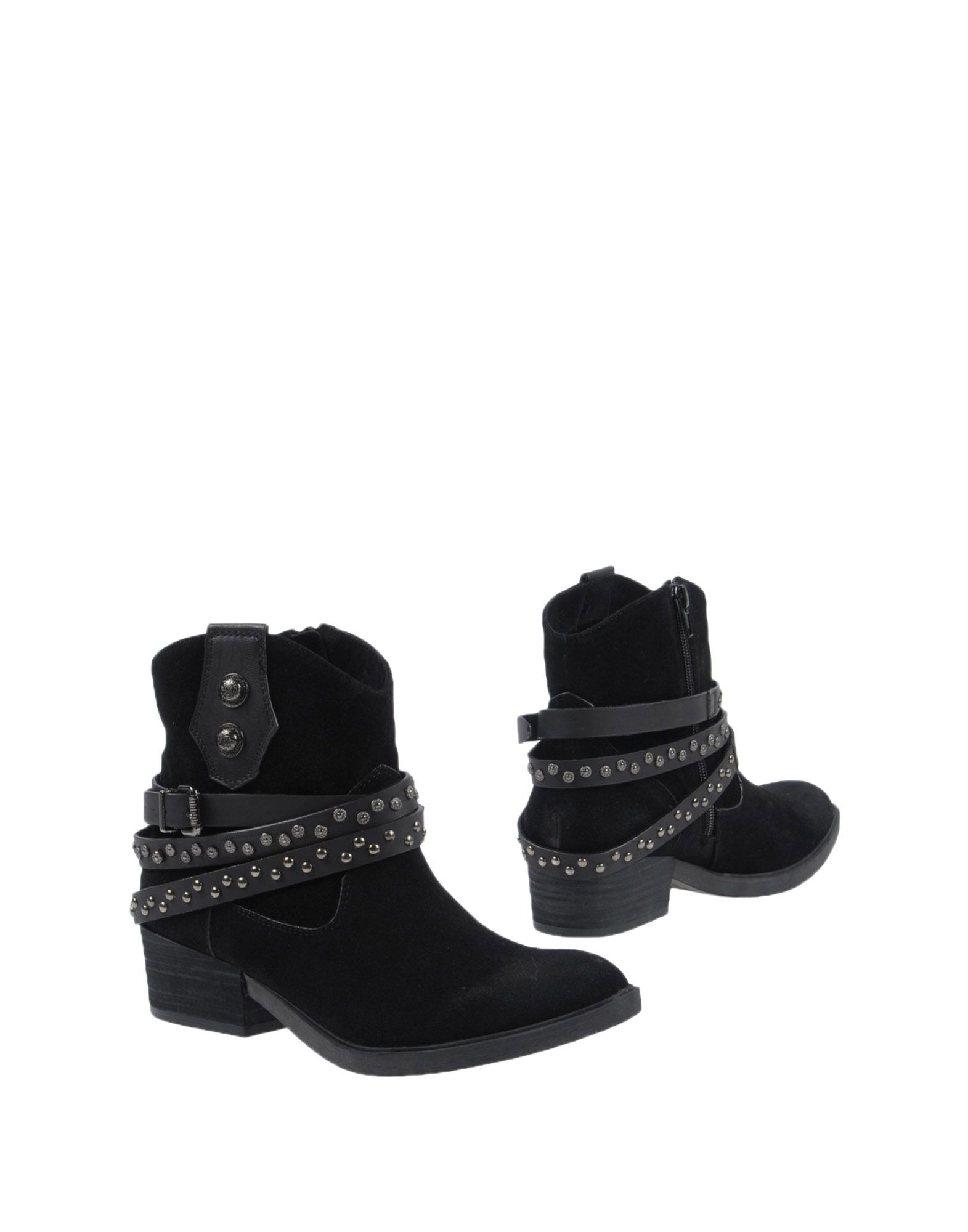 FRANCESCO MILANO Stiefelette Damen Schwarz von FRANCESCO MILANO