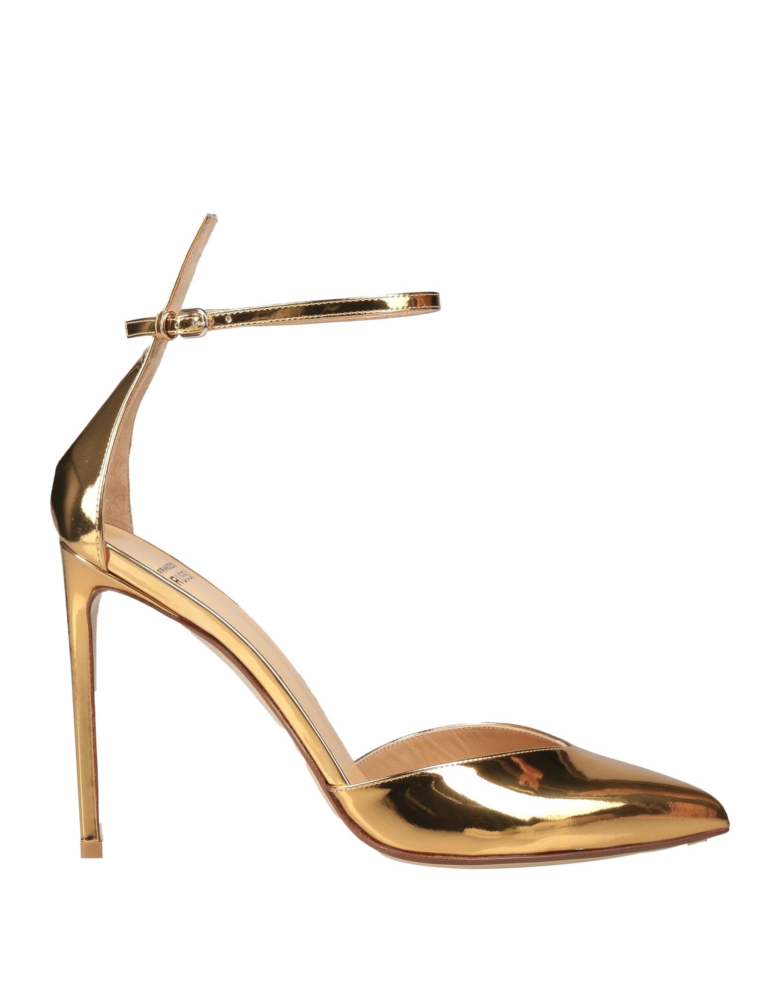 FRANCESCO RUSSO Pumps Damen Gold von FRANCESCO RUSSO