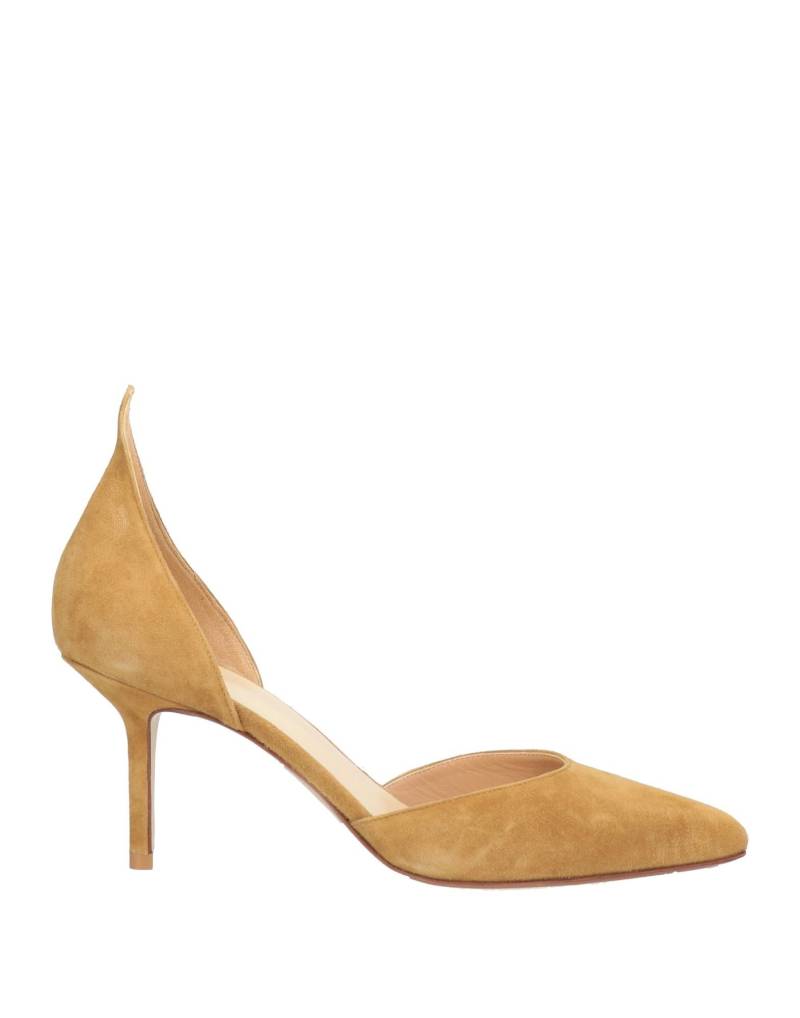 FRANCESCO RUSSO Pumps Damen Senf von FRANCESCO RUSSO