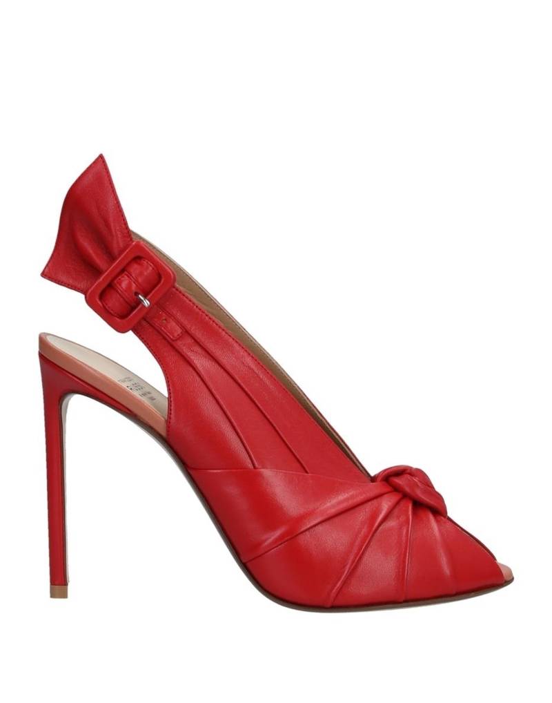 FRANCESCO RUSSO Sandale Damen Rot von FRANCESCO RUSSO
