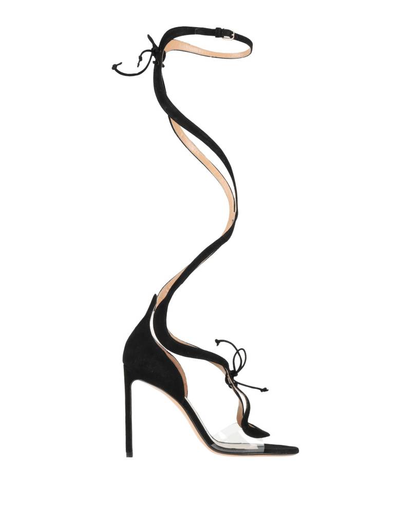 FRANCESCO RUSSO Sandale Damen Schwarz von FRANCESCO RUSSO