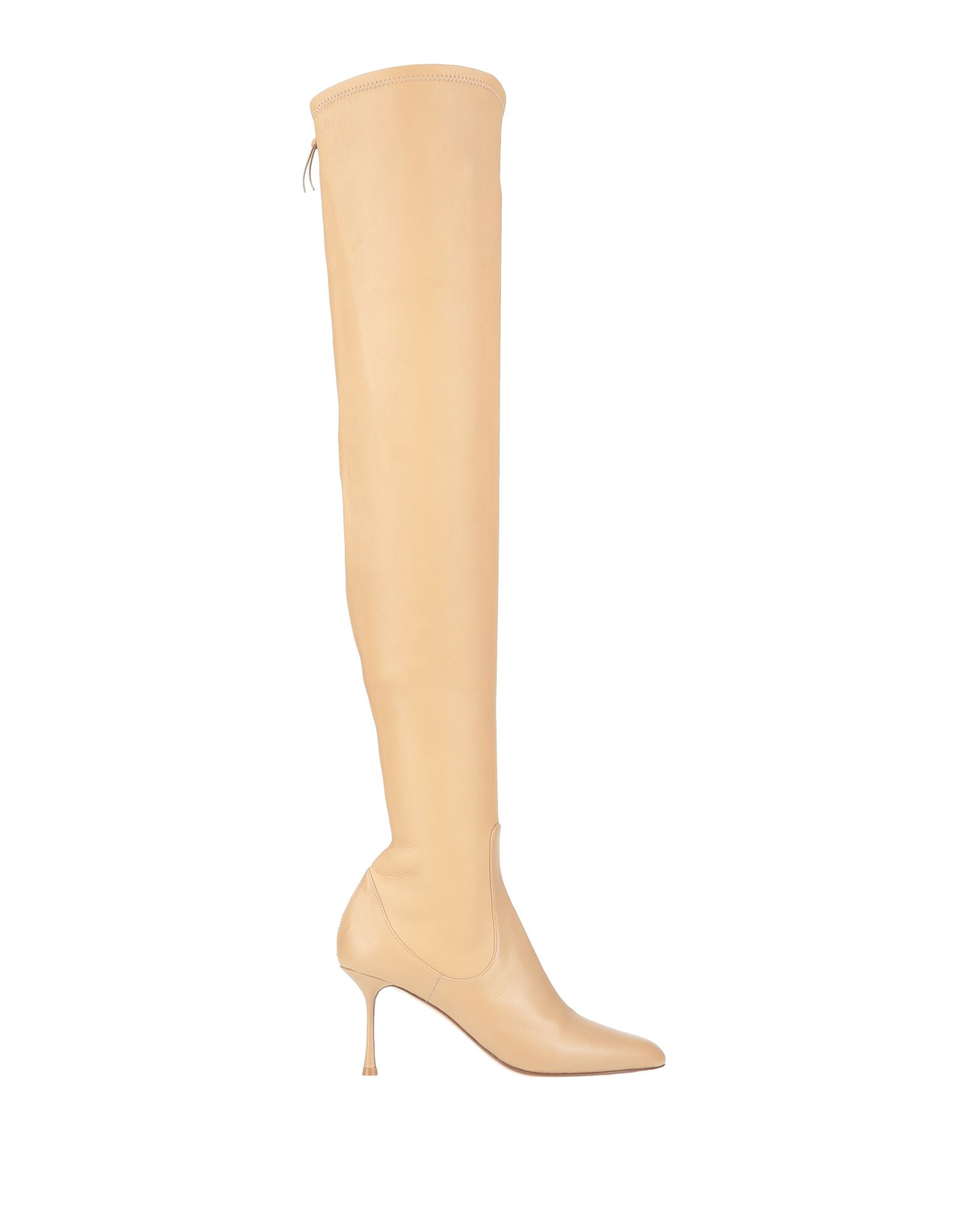 FRANCESCO RUSSO Stiefel Damen Beige von FRANCESCO RUSSO