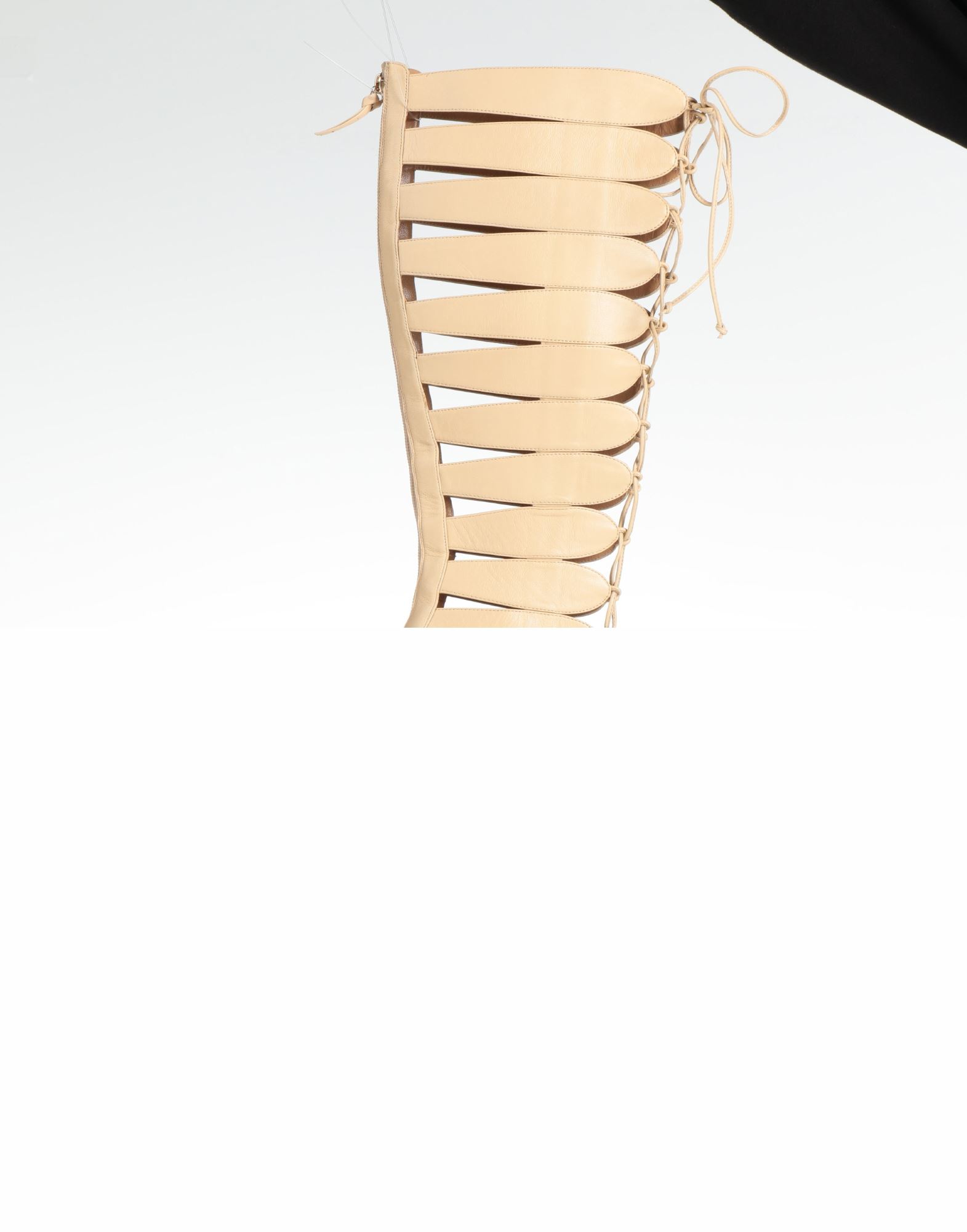 FRANCESCO RUSSO Stiefel Damen Beige von FRANCESCO RUSSO