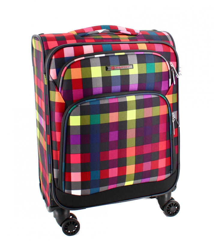 FRANKS - 4R-Weichgepäcktrolley Multicolour Check Multicolor von FRANK'S