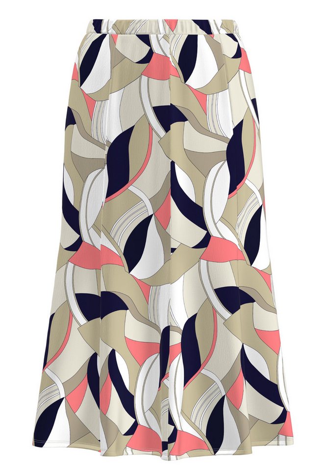 FRANK WALDER A-Linien-Rock mit tollem Muster von FRANK WALDER