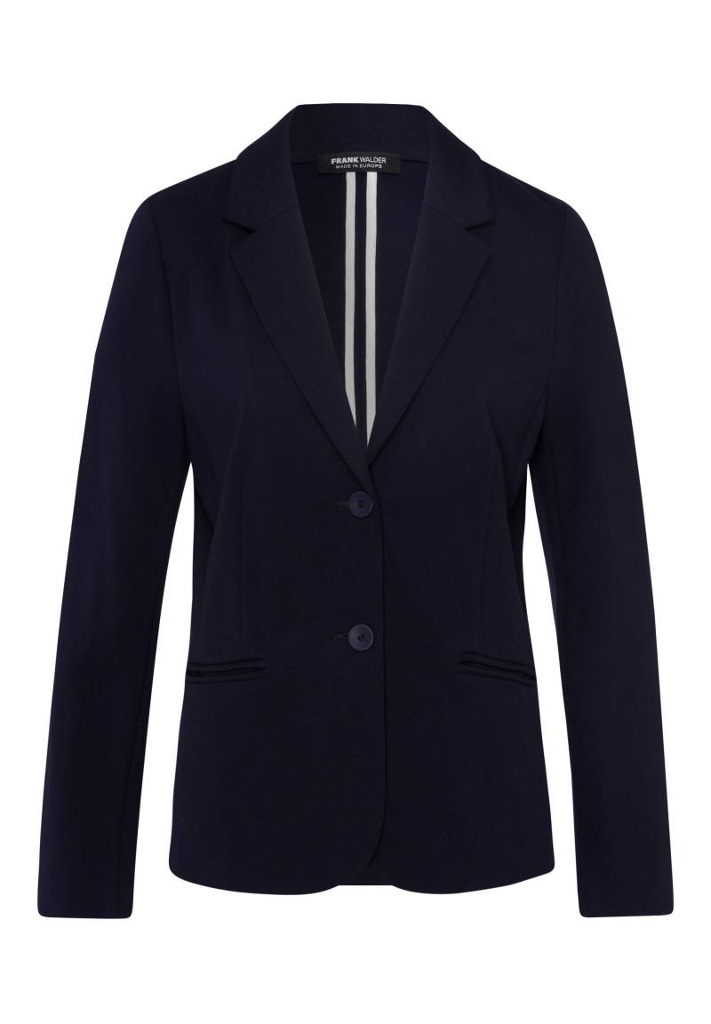 FRANK WALDER - Blazer NOS aus softem Jeresy ink - Gr. - 48 von FRANK WALDER