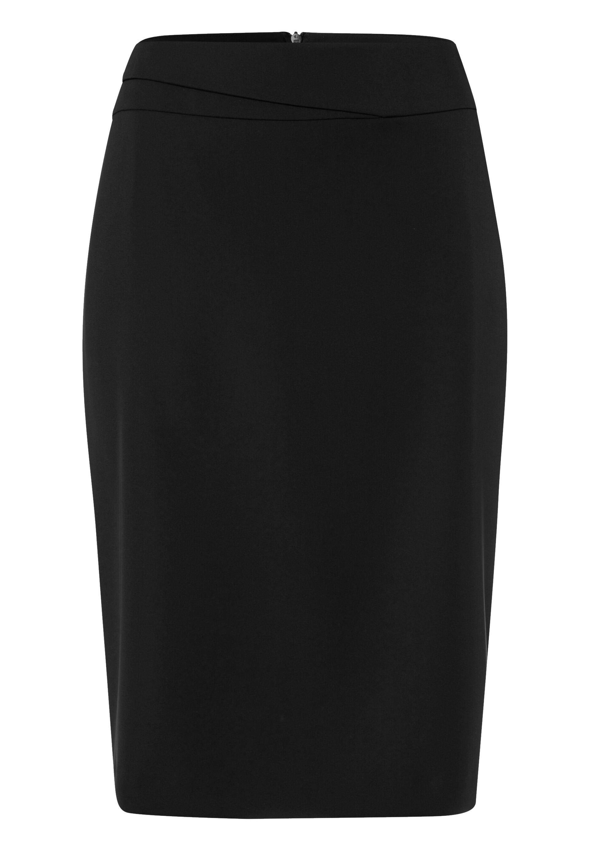 FRANK WALDER - Bleistiftrock NOS aus PES-Power-Stretch schwarz - Gr. - 48 von FRANK WALDER