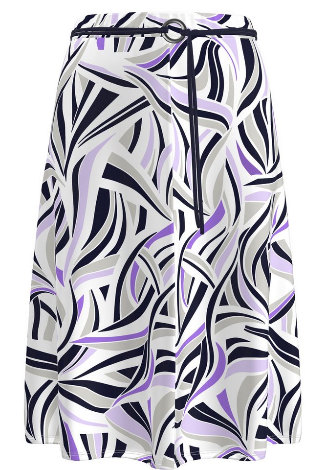 FRANK WALDER A-Linien-Rock mit Bindegürtel von FRANK WALDER