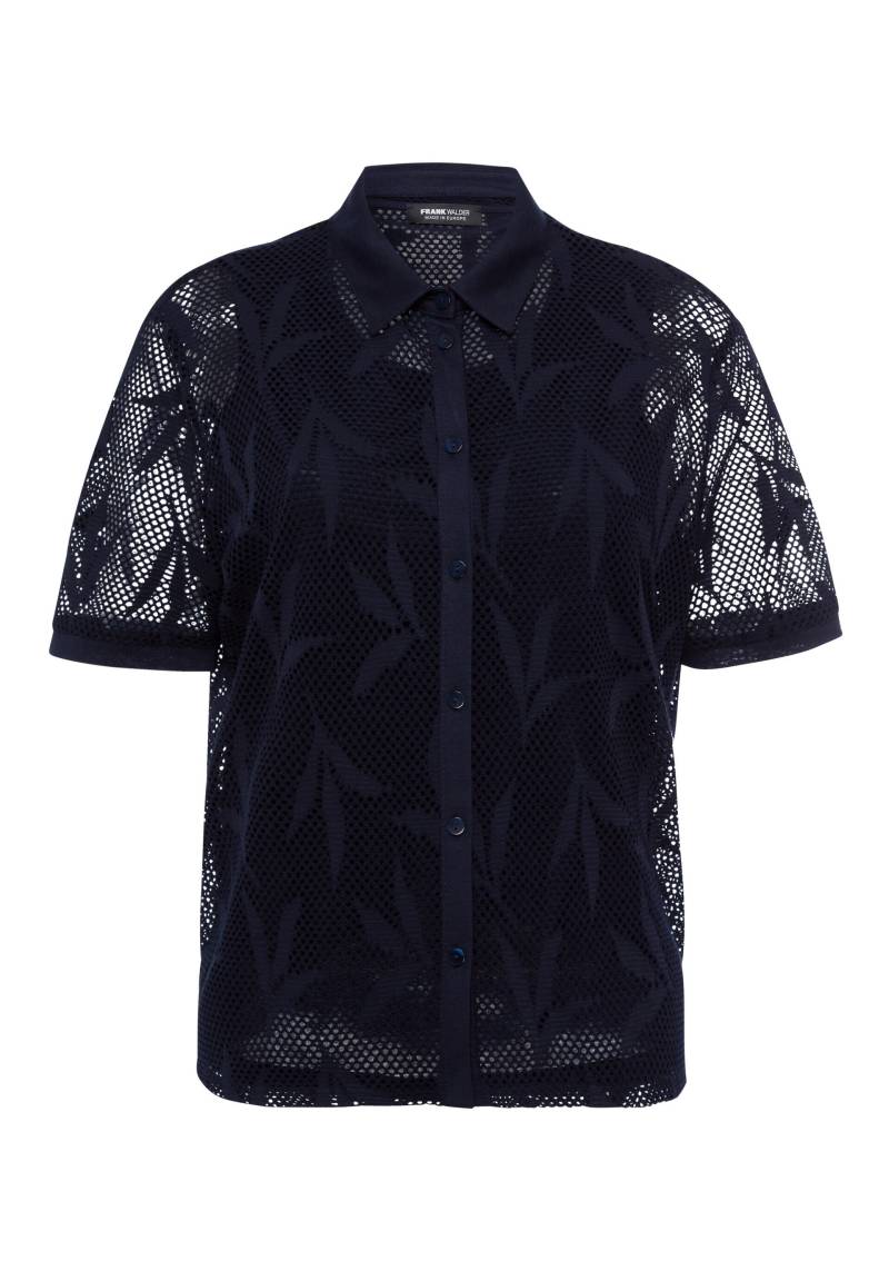 FRANK WALDER - Bluse CHARMING FLAIR mit elastischer Lochspitze ink - Gr. - 44 von FRANK WALDER