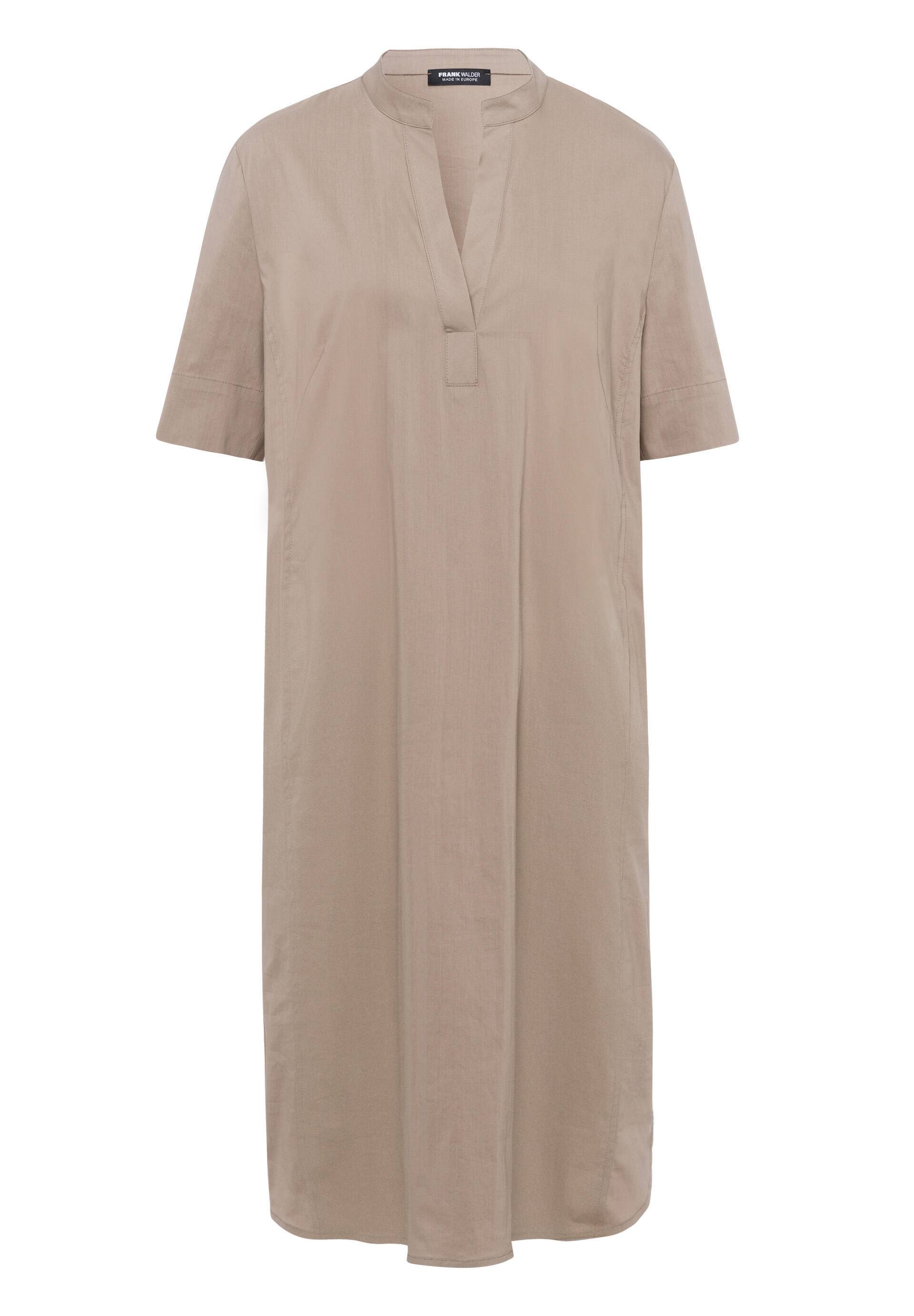 FRANK WALDER - Blusenkleid ELEMENTS mit tollem Look iced coffee - Gr. - 38 von FRANK WALDER
