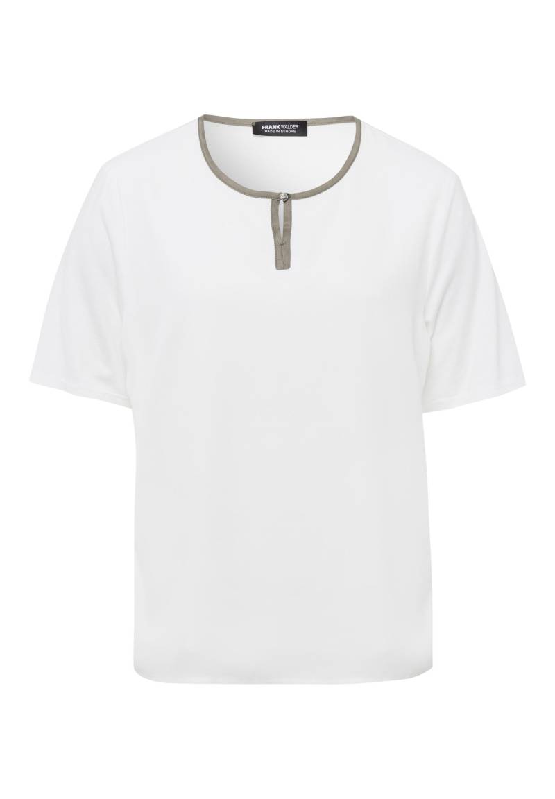 FRANK WALDER - Blusenshirt ELEMENTS mit besonderem Flair salbei/ecru - Gr. - 46 von FRANK WALDER