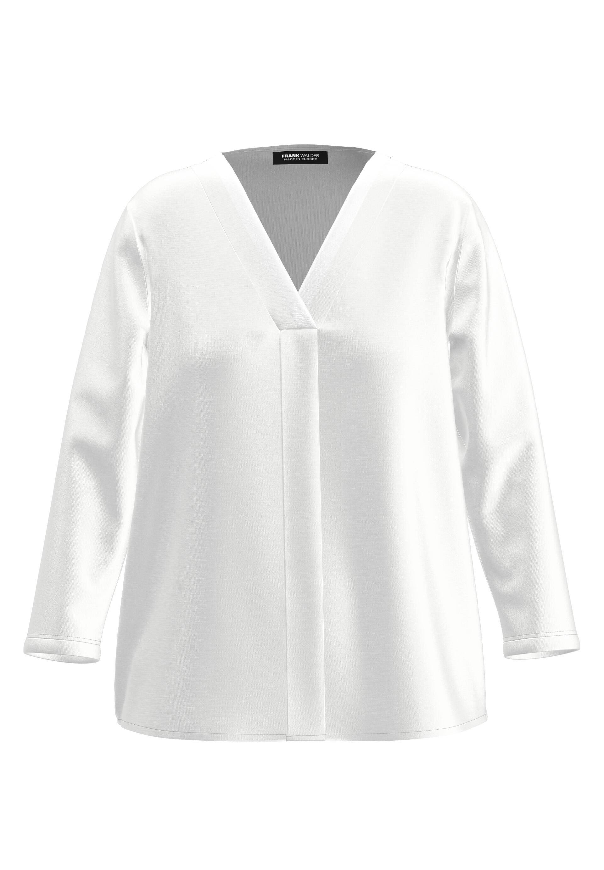 FRANK WALDER - Blusenshirt ELEMENTS mit elegantem V-Ausschnitt ecru - Gr. - 38 von FRANK WALDER