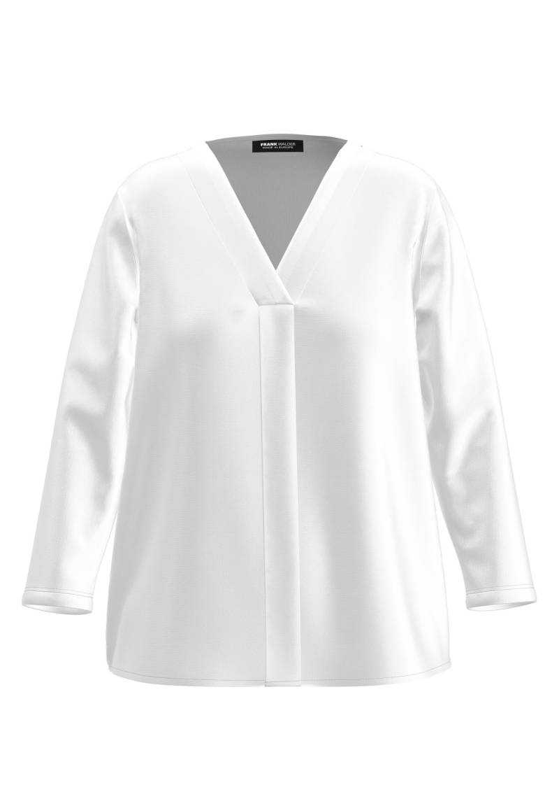 FRANK WALDER - Blusenshirt ELEMENTS mit elegantem V-Ausschnitt ecru - Gr. - 38 von FRANK WALDER
