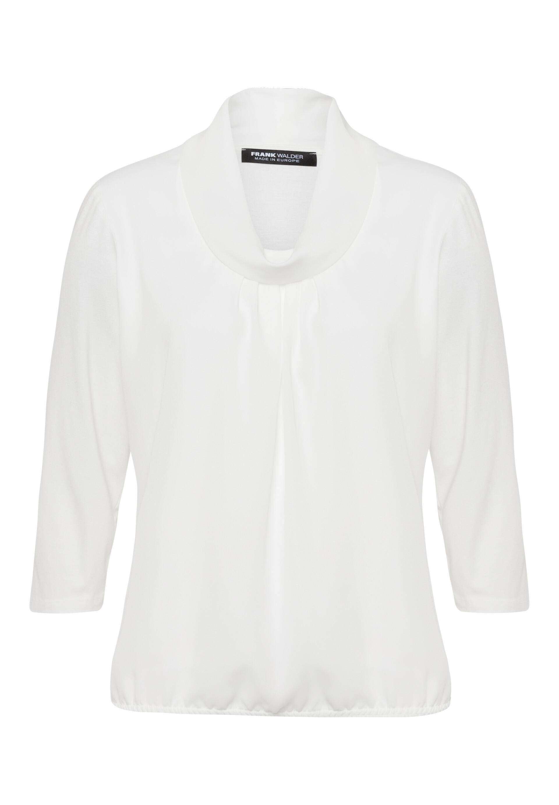 FRANK WALDER - Blusenshirt NOS in figurumspielender Passform ecru - Gr. - 42 von FRANK WALDER