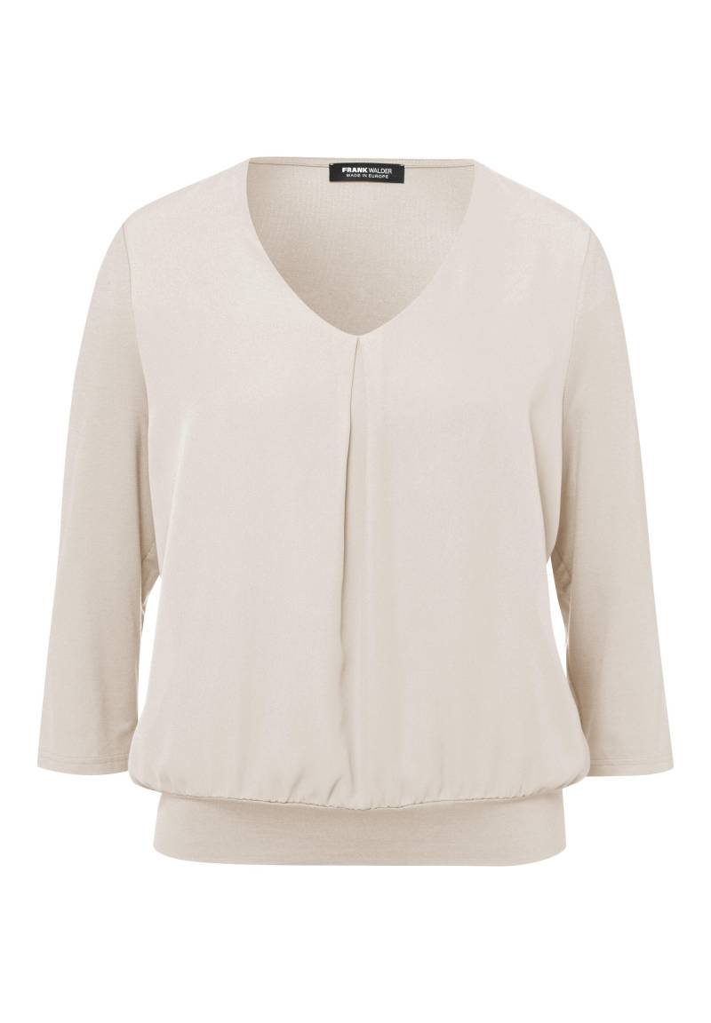 FRANK WALDER - Blusenshirt NOS mit Bequemlichkeitsfaktor cashew - Gr. - 42 von FRANK WALDER