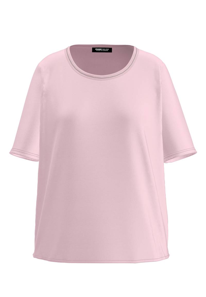 FRANK WALDER - Blusenshirt NOS mit doppelt paspeliertem Ausschnitt tea rose - Gr. - 44 von FRANK WALDER