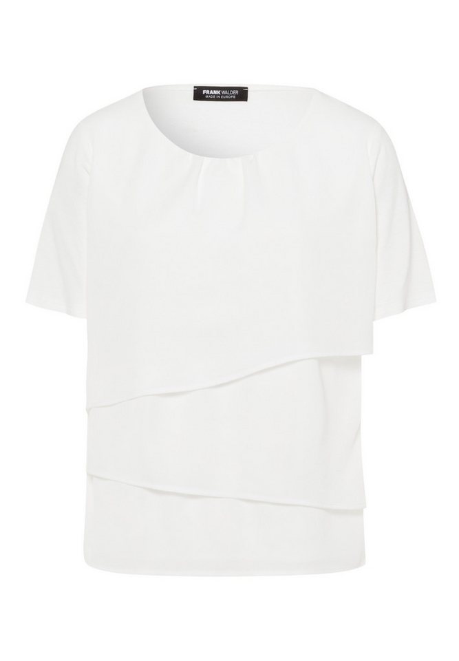 FRANK WALDER Blusenshirt in figurumspielender Passform von FRANK WALDER
