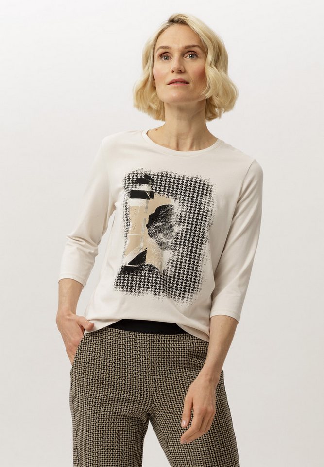 FRANK WALDER Blusenshirt mit Placement-Print von FRANK WALDER