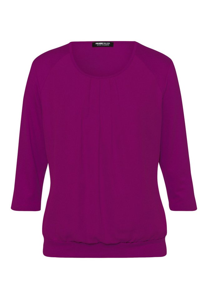 FRANK WALDER Blusenshirt mit doppeltem Vorderteil von FRANK WALDER