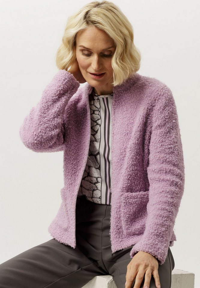 FRANK WALDER Cardigan aus Bouclégarn von FRANK WALDER