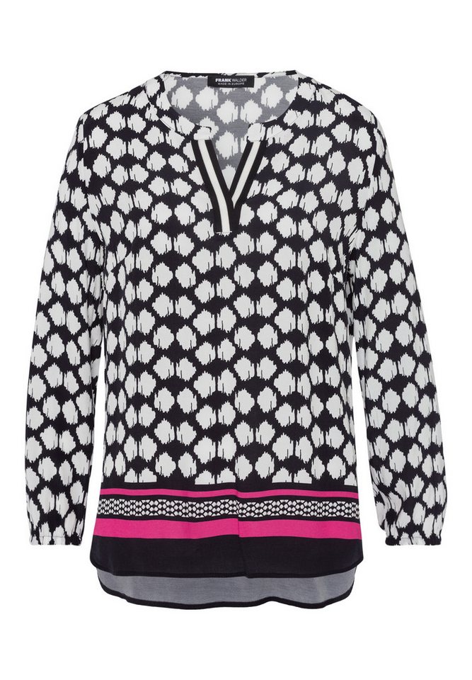 FRANK WALDER Hemdbluse W41Bluse von FRANK WALDER