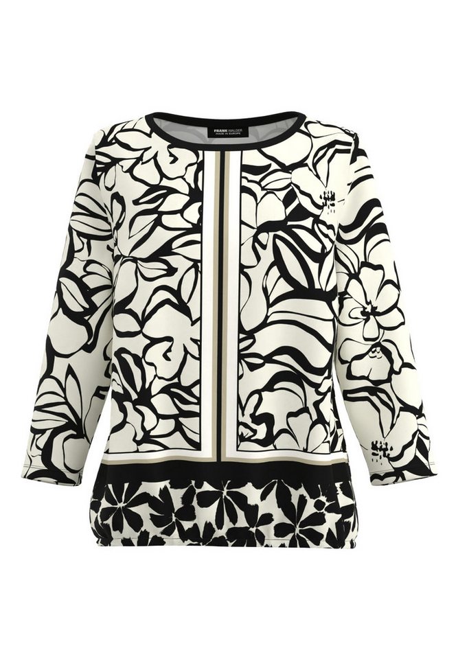 FRANK WALDER Hemdbluse W51Blusenshirts DRUCK von FRANK WALDER