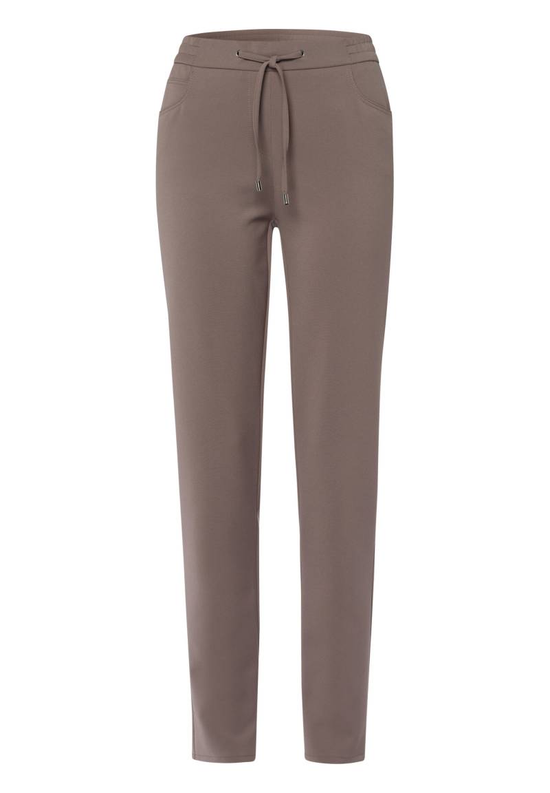 FRANK WALDER - Hose BRENDA NOS in 5-Pocket-Optik taupe - Gr. - 48 von FRANK WALDER