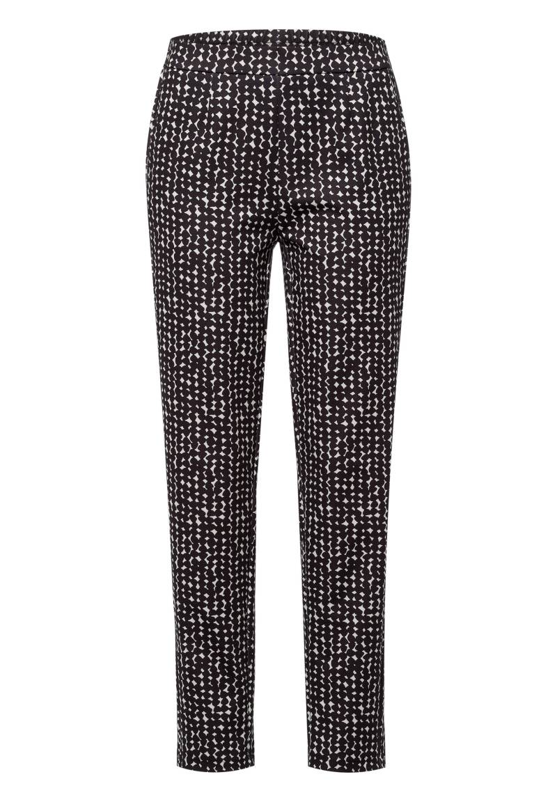 FRANK WALDER - Hose MIA WINTER ROMANCE im modernen Dessin schwarz/ecru - Gr. - 48 von FRANK WALDER