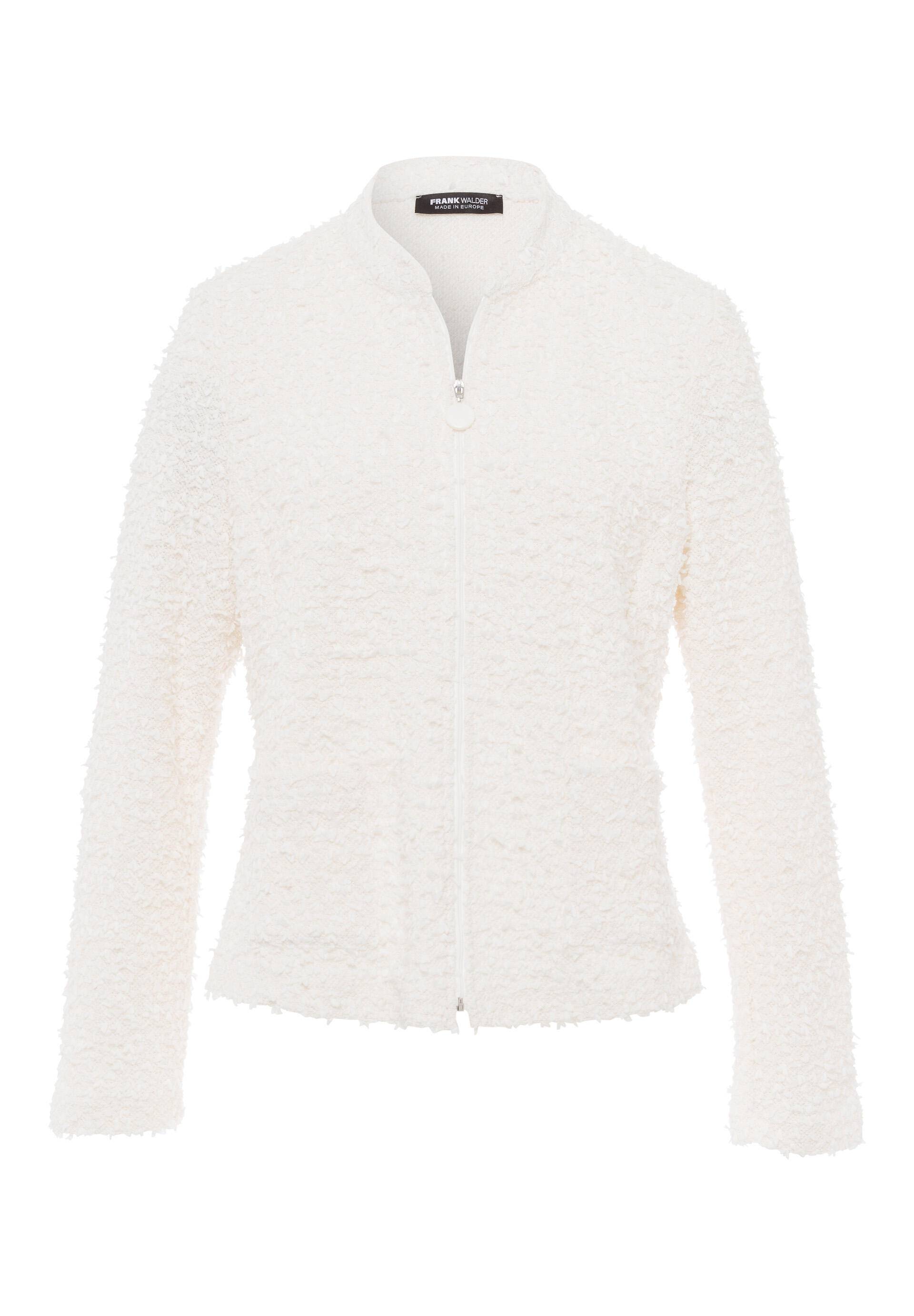 FRANK WALDER - Jacke ELEMENTS mit ganz besonderer Optik ink/ecru/sun - Gr. - 40 von FRANK WALDER