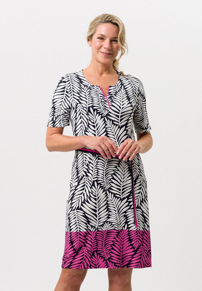 FRANK WALDER Jerseykleid mit sommerlichem Print von FRANK WALDER