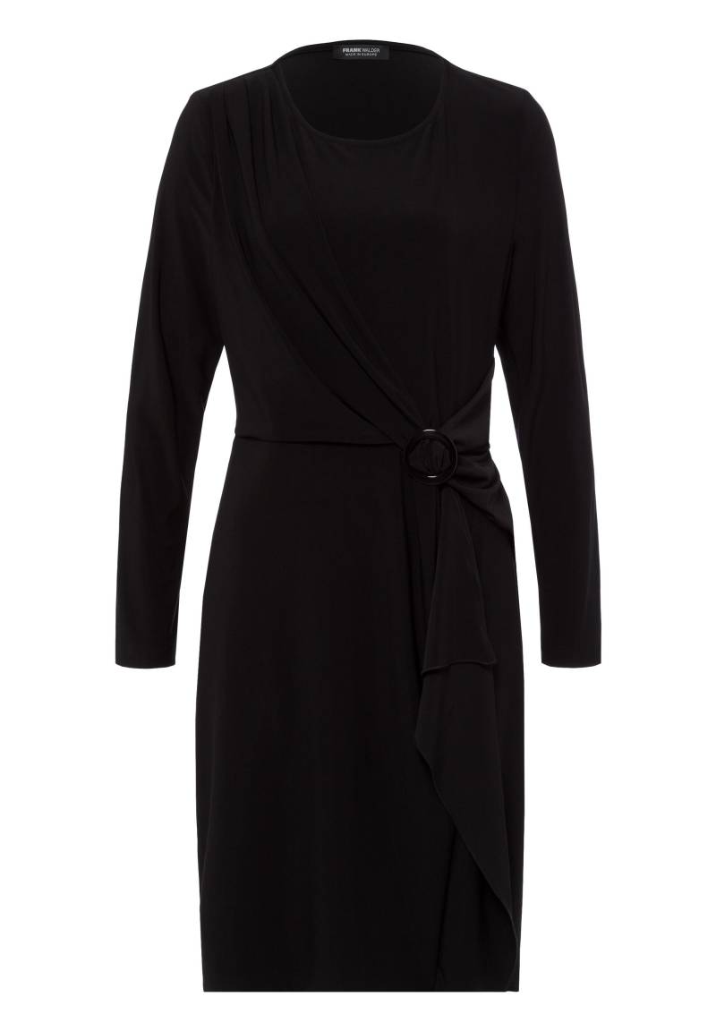 FRANK WALDER - Kleid WINTER ROMANCE mit weich fließenden Volants schwarz - Gr. - 44 von FRANK WALDER