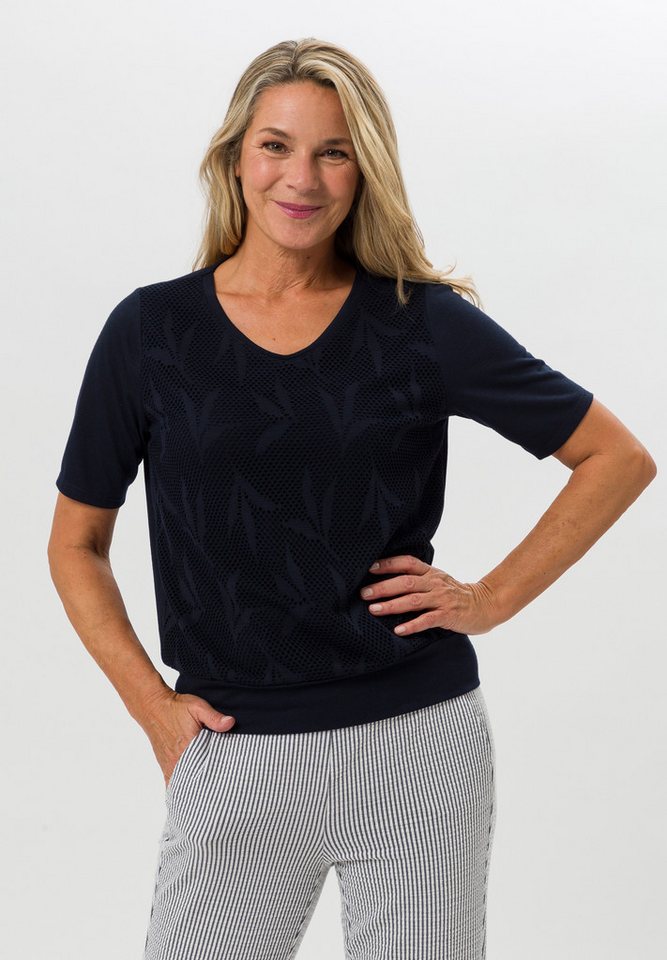 FRANK WALDER Kurzarmshirt mit elastischer Lochspitze FRANK WALDER Kurzarmshirt mit elastischer Lochspitze von FRANK WALDER