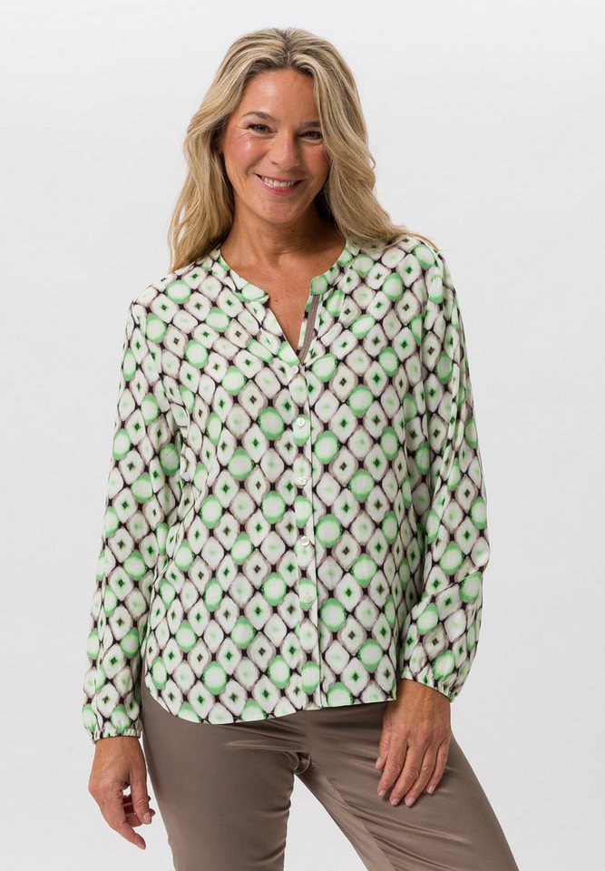 FRANK WALDER Langarmbluse mit eleganter Knopfleiste von FRANK WALDER