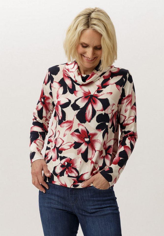 FRANK WALDER Langarmshirt mit locker fallendem Rollkragen von FRANK WALDER