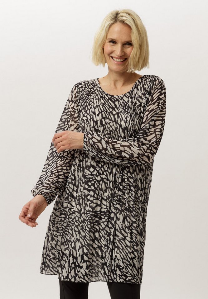 FRANK WALDER Midikleid mit Plisseefalten von FRANK WALDER