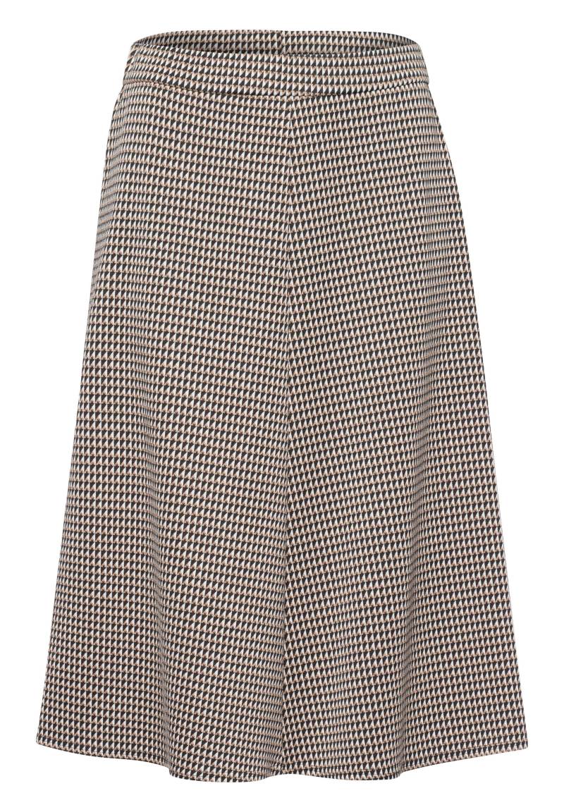 FRANK WALDER - Rock CARAMEL CHIC in leicht schwingender Optik schwarz/toffee/ecru - Gr. - 38 von FRANK WALDER